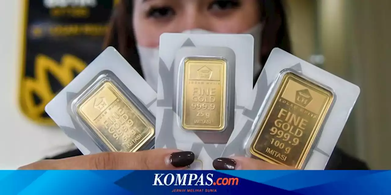 Naik Rp 2.000, Berikut Harga Emas Antam Hari Ini Ukuran 0,5 Gram Hingga 1.000 Gram