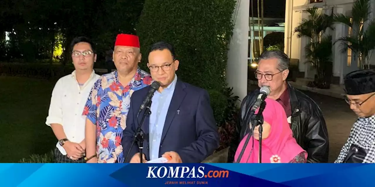 Sambangi Rumah Dinas Gubernur DKI, Pimpinan Ormas Nyatakan Dukung Anies sebagai Capres 2024