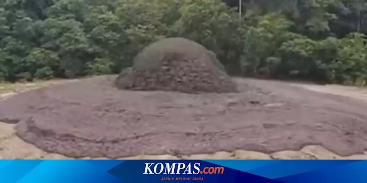 Semburan Lumpur Keluar di Taman Malaysia, Sebelumnya Ada Ledakan Keras