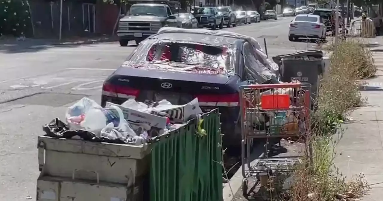 Angry Oakland residents demand action over rampant illegal dumping