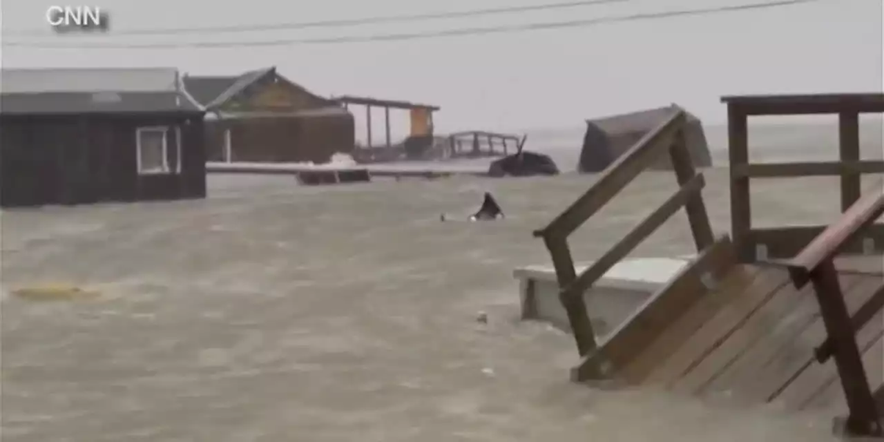 Remnants of Typhoon Merbok remain on Northwest coast of Alaska