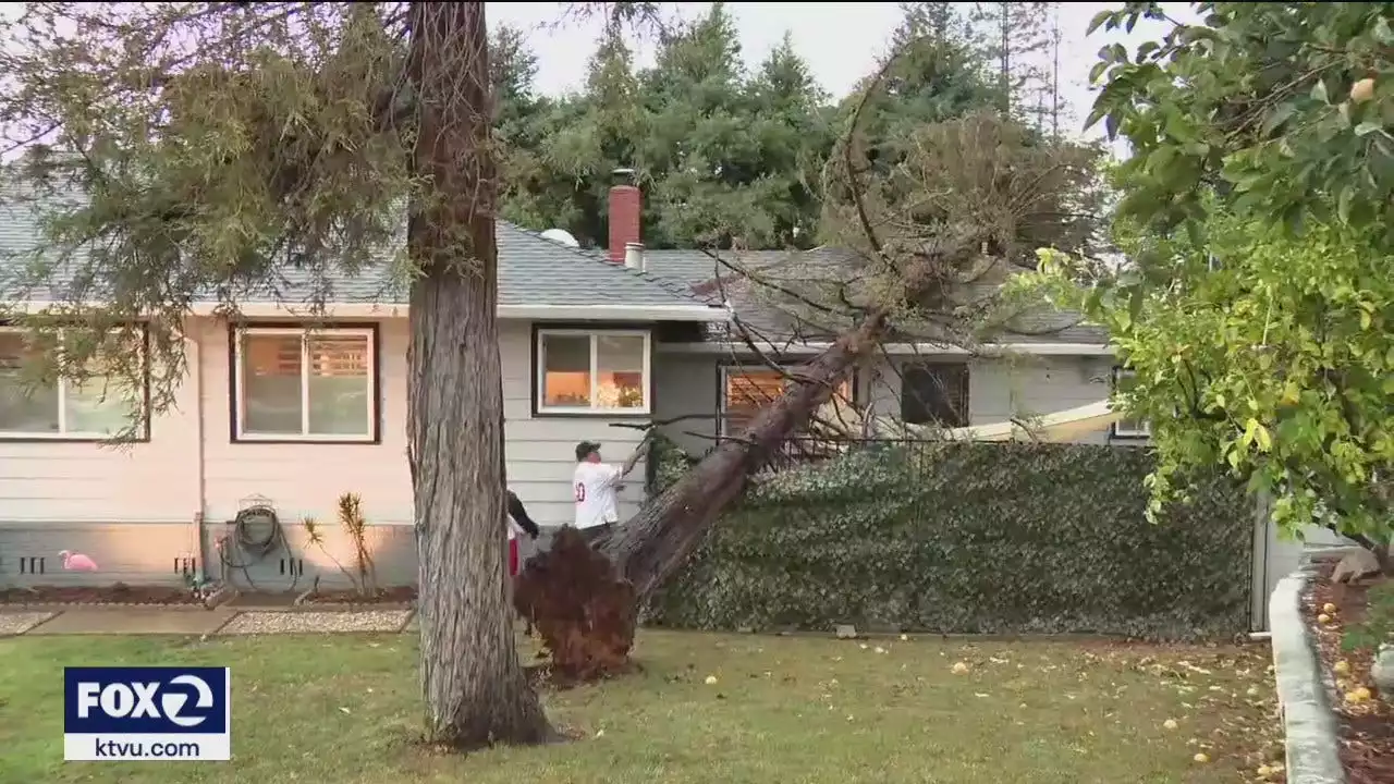 San Jose residents clean up after a series of weekend storms