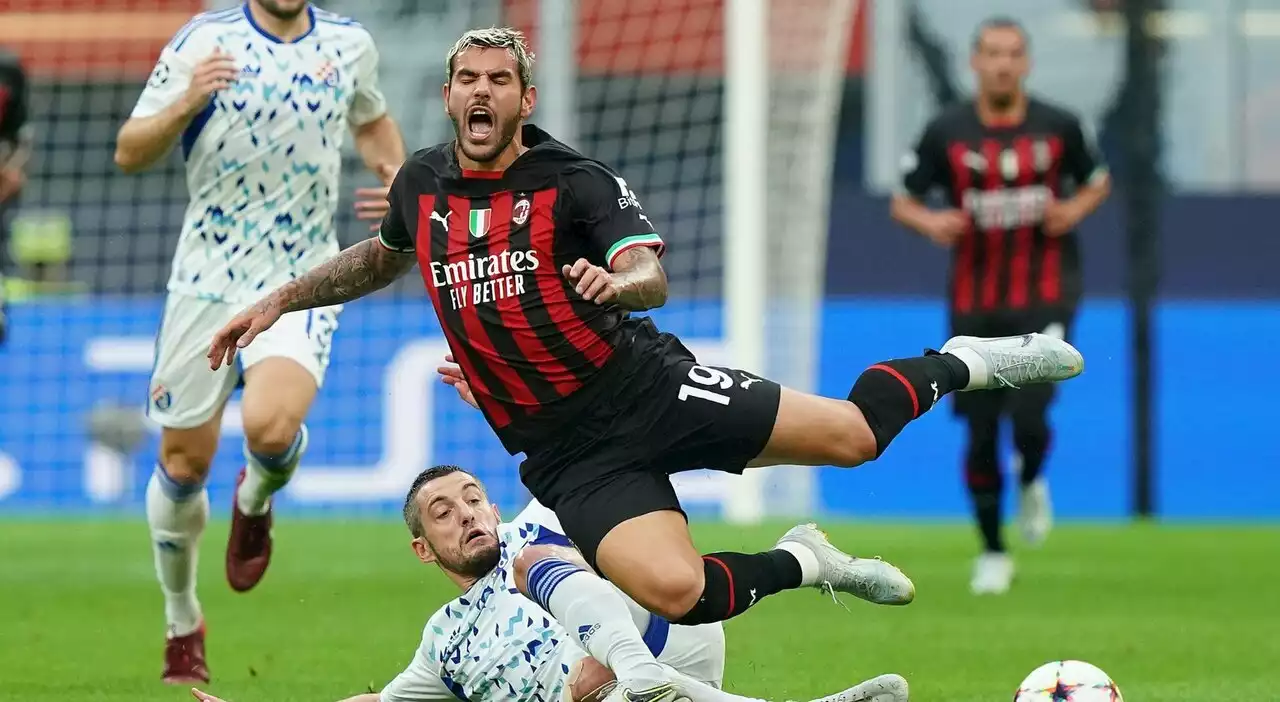 Milan, stiramento per Theo Hernandez: niente Nazionale, salterà anche Chelsea e Juve