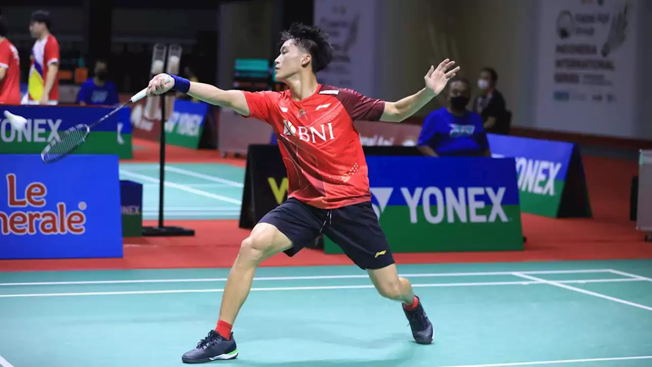 Indonesia International Series 2022: Yonathan Ramlie Awali Laga dengan Kemenangan