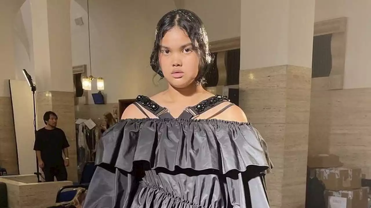 Shahnaz Indira, Model Plus-Size Indonesia Debut di London Fashion Week 2023