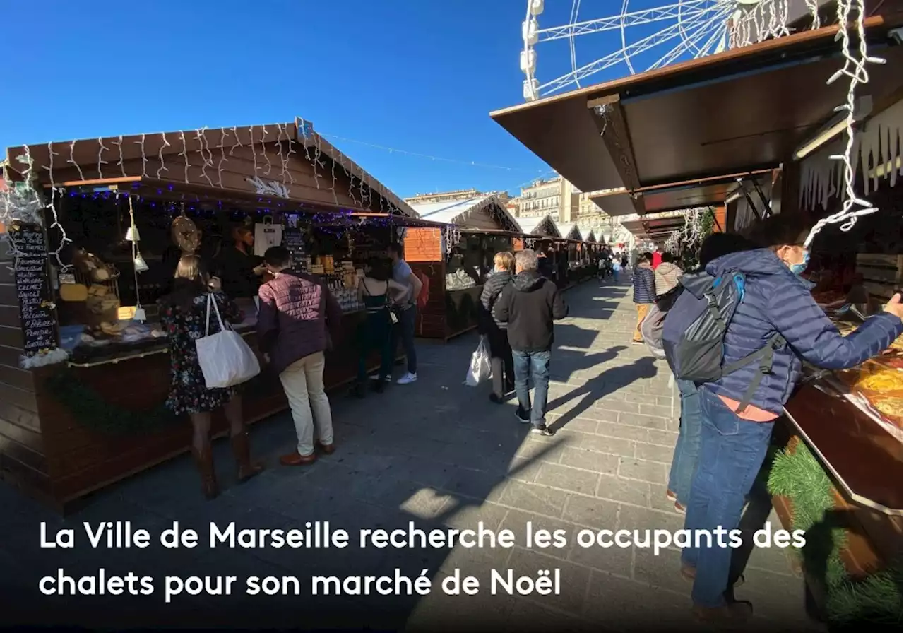 La Ville de Marseille recherche les occupants des chalets pour son marché de Noël