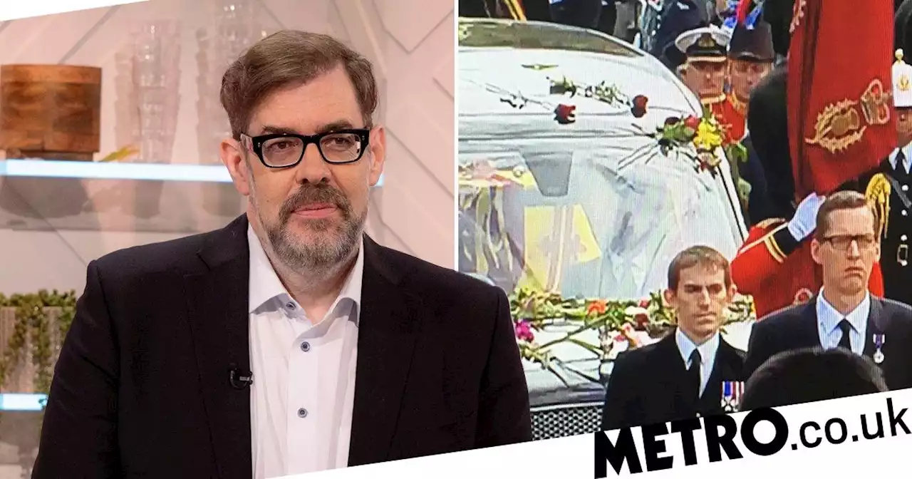 Richard Osman addresses attendance at Queen's funeral after fans 'spot him'