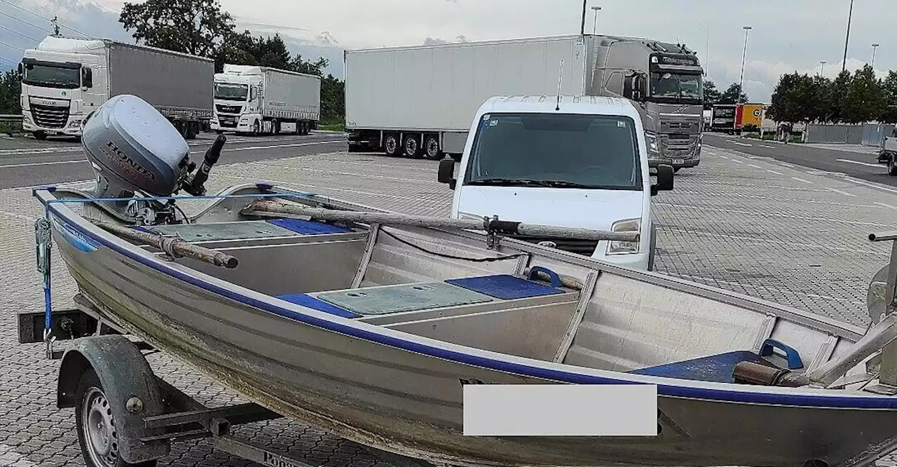 Boot im Bezirk Amstetten gestohlen: Diebe auf A1 erwischt