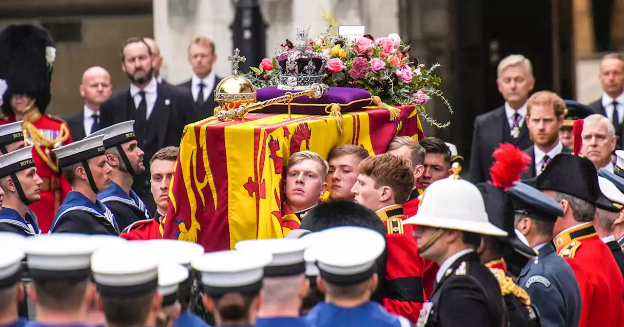 Britain bids farewell to its queen with a ceremony steeped in history and royal ritual