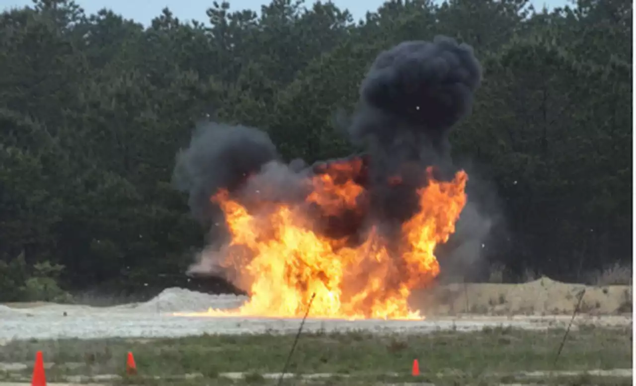 N.J. military base warns of ground-shaking explosions, 2 weeks of heavy training