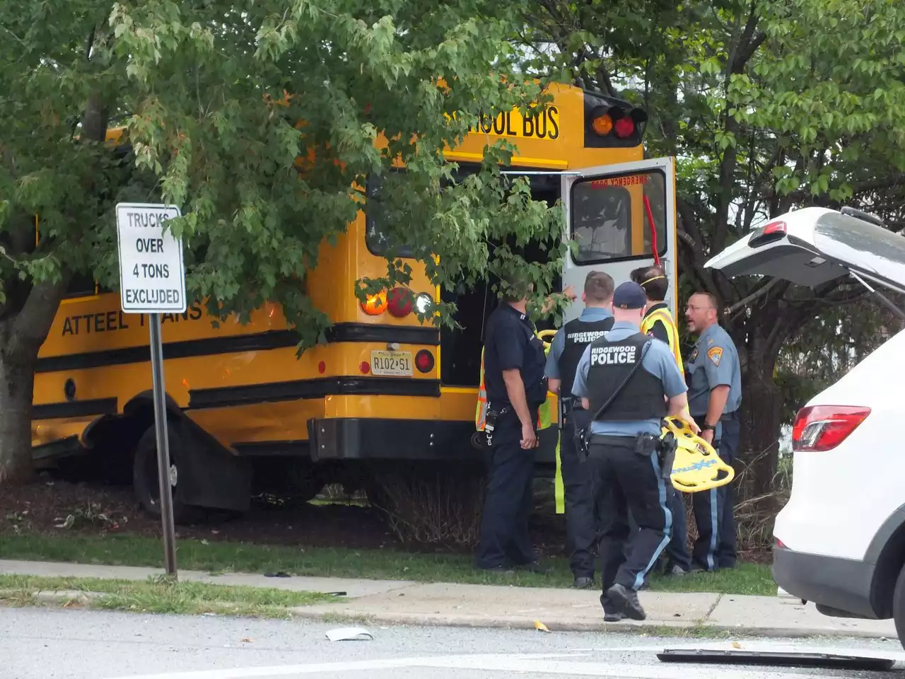 School bus crash leaves 6 injured, authorities say