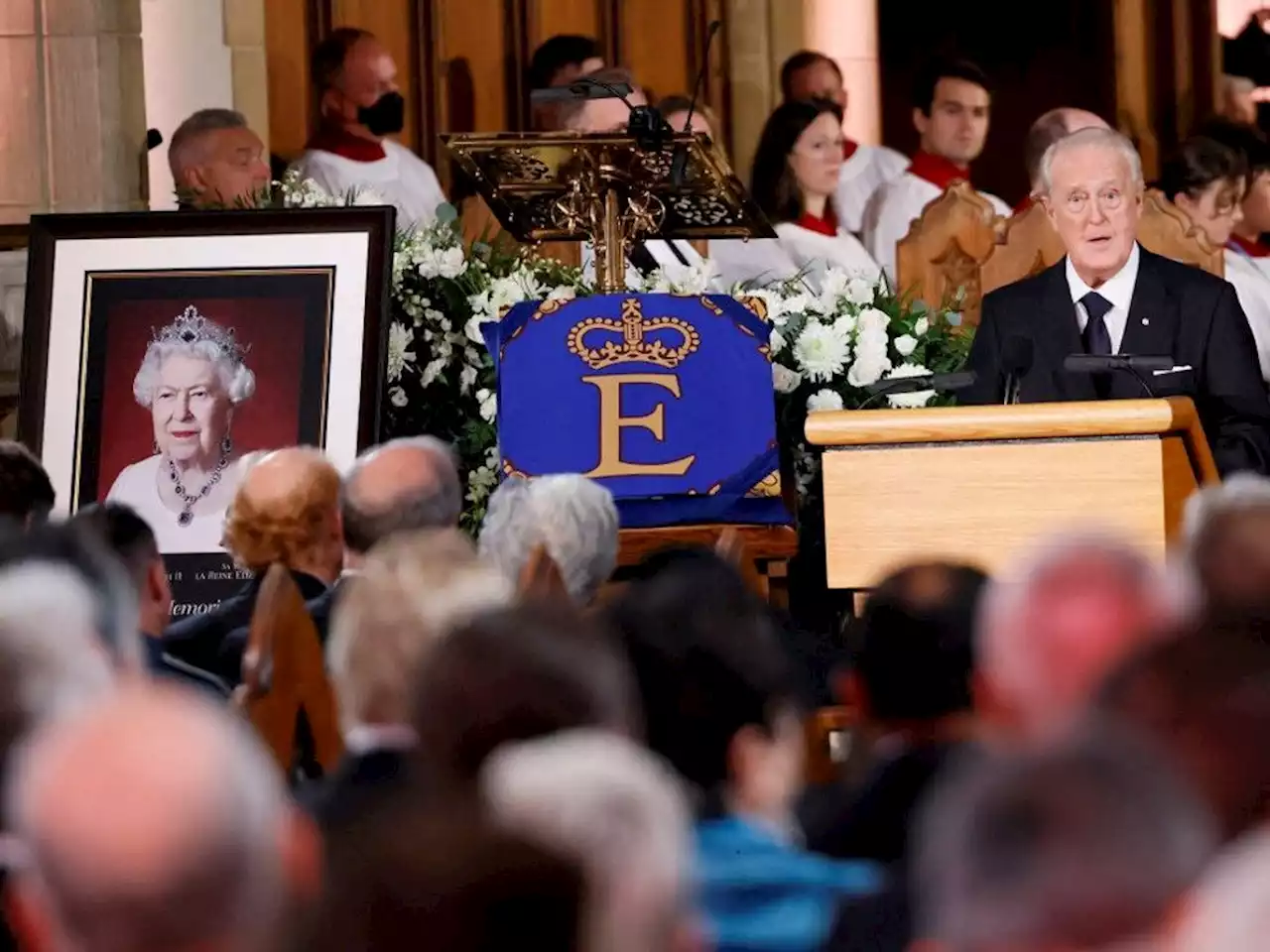 'A solemn day': Ottawa ceremony marks end of Queen's long life and service to Canada