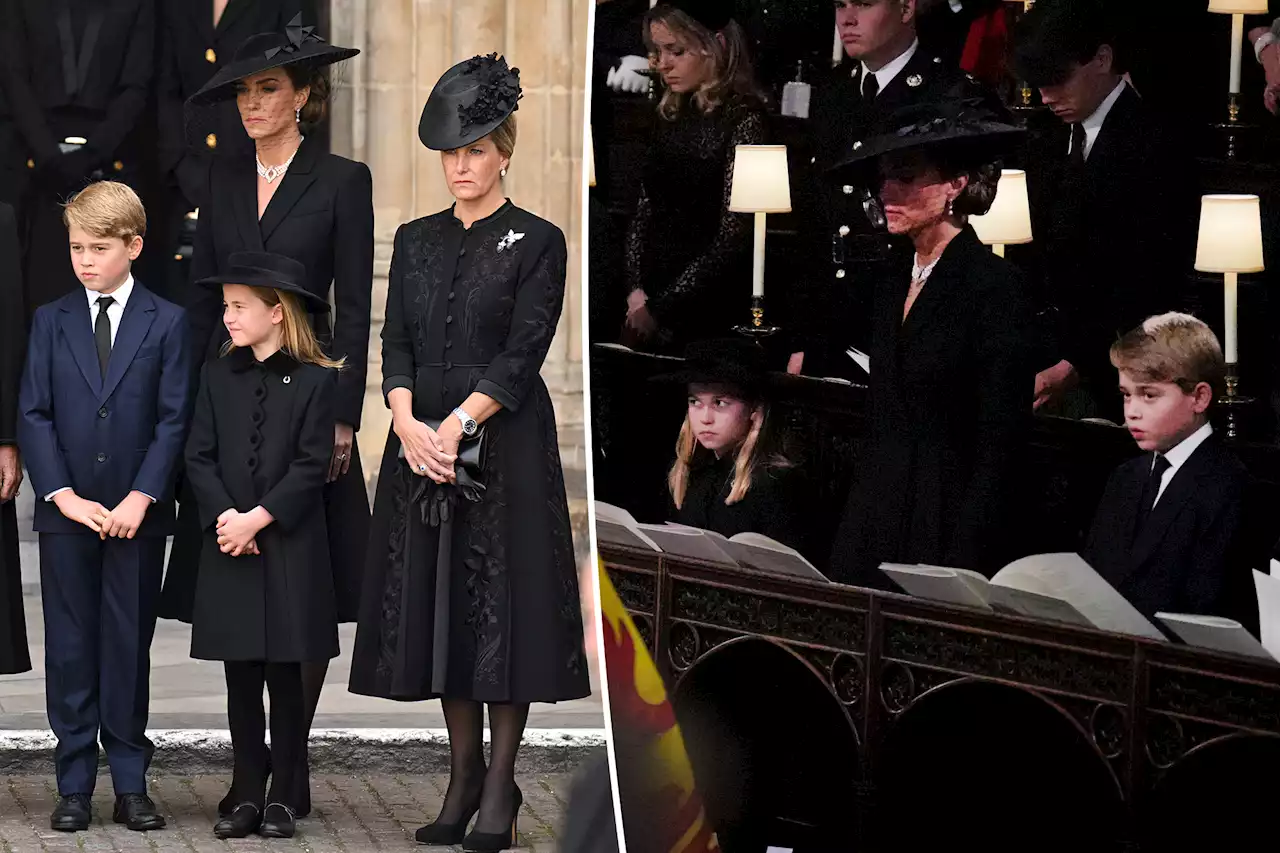 Prince George, Princess Charlotte were ‘incredibly well-behaved’ at funeral