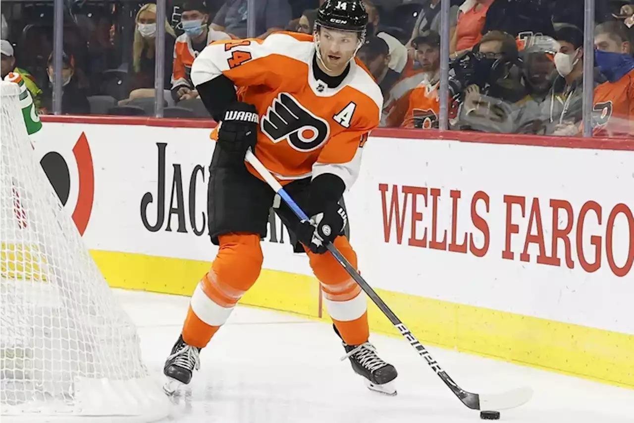 Flyers center Sean Couturier listed as ‘week to week’ after suffering ‘upper-body’ injury