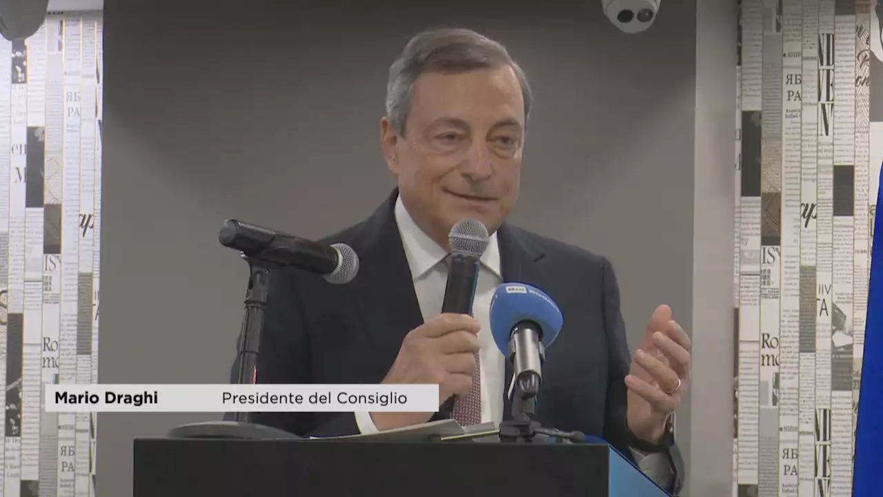 Draghi ai giovani sul clima: 'Consapevole delle vostre aspettative, dobbiamo fare di più e meglio'