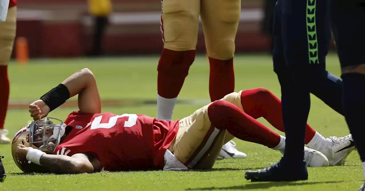 Column: Jimmy G can offset Trey Lance's injury, but Niners' long-term view looks cloudy