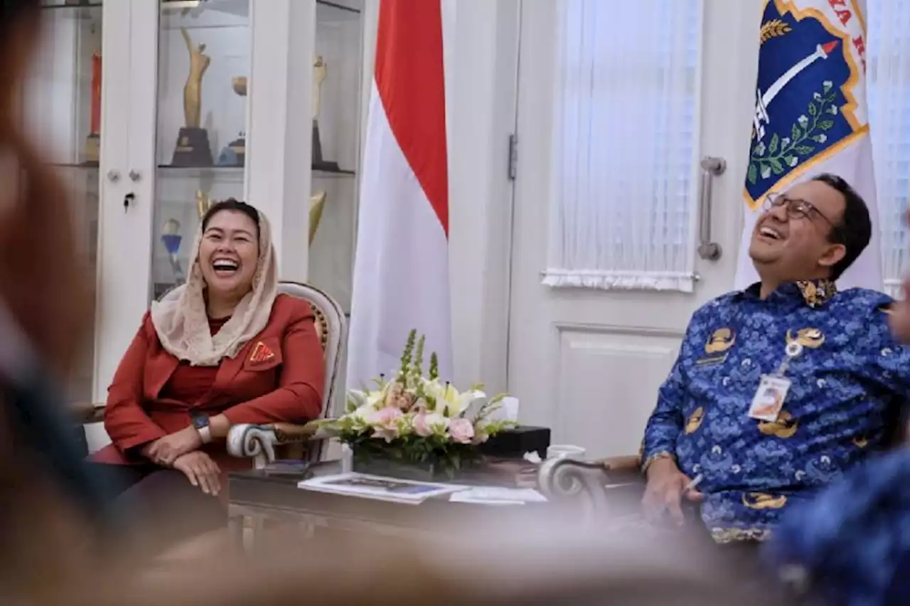 Ditemui Yenny Wahid, Anies Sebut Sedang Masa Panen Peresmian Proyek Jelang Purna Tugas