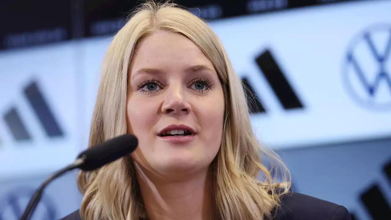 Neue DFB-Pressesprecherin: Franziska Wülle leitet die Pressekonferenzen der Nationalmannschaft