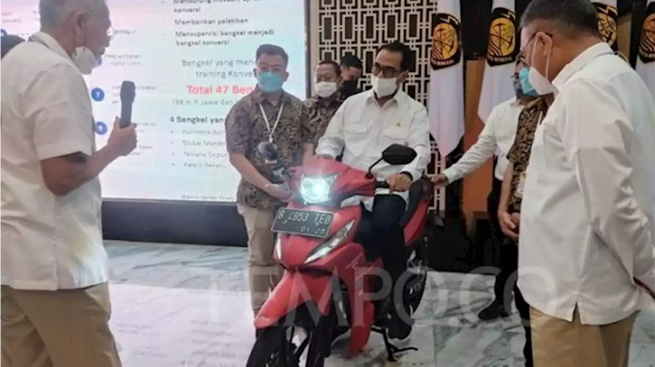 Kemenhub Ingin Ada Subsidi untuk Konversi Kendaraan BBM Sepeda Motor ke Listrik