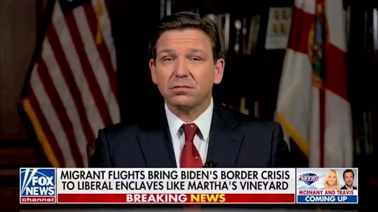 Ron DeSantis: I Wasn’t Actually Responsible for Creating That Migrant ‘Stunt’