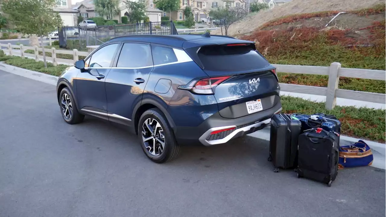 Kia Sportage Luggage Test: How much cargo space? | Autoblog