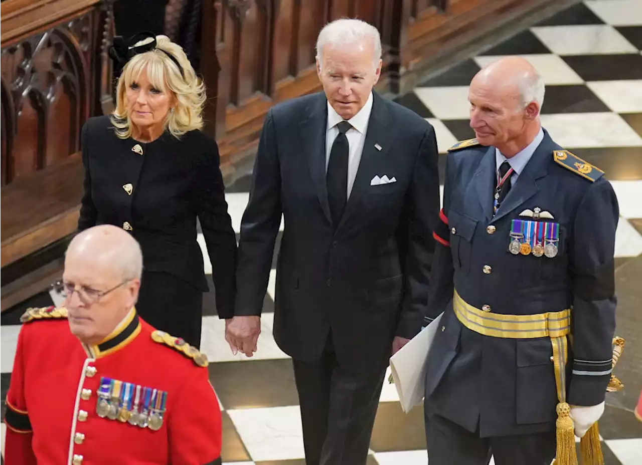 Why Biden Sat in the 14th Row Queen Elizabeth II's Funeral