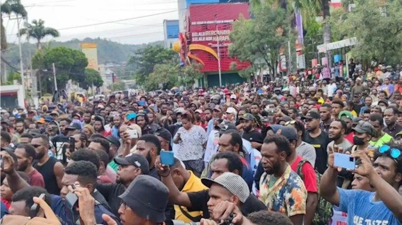 Koalisi Rakyak Papua Akan Gelar Demo Lagi Bila KPK Tak Hentikan Kasus Lukas Enembe - Tribun-papua.com