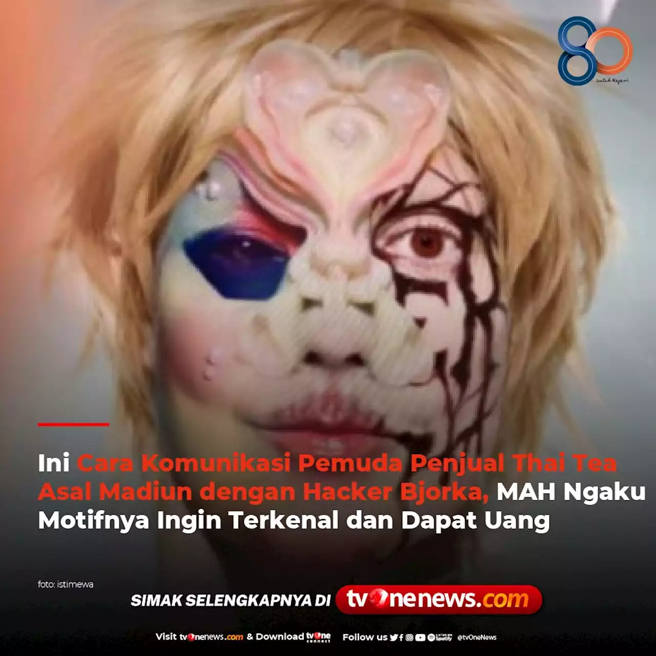 Terkuak! Ini Cara Komunikasi Pemuda Penjual Thai Tea Asal Madiun dengan Hacker Bjorka, MAH Ngaku Motifnya Ingin Terkenal dan Dapat Uang