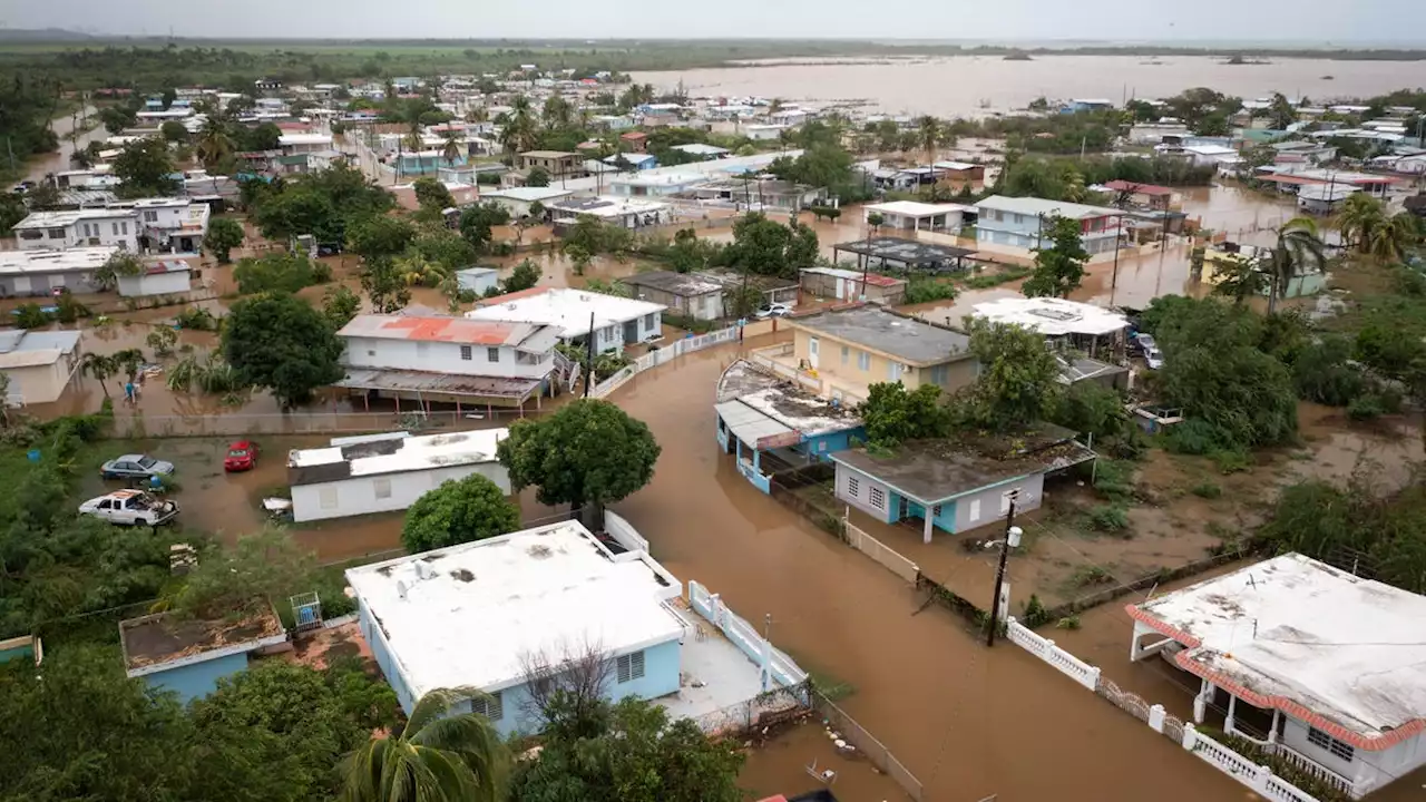 Hurricane Fiona intensifies after 'catastrophic' rain, mudslides in Puerto Rico; 80% without power