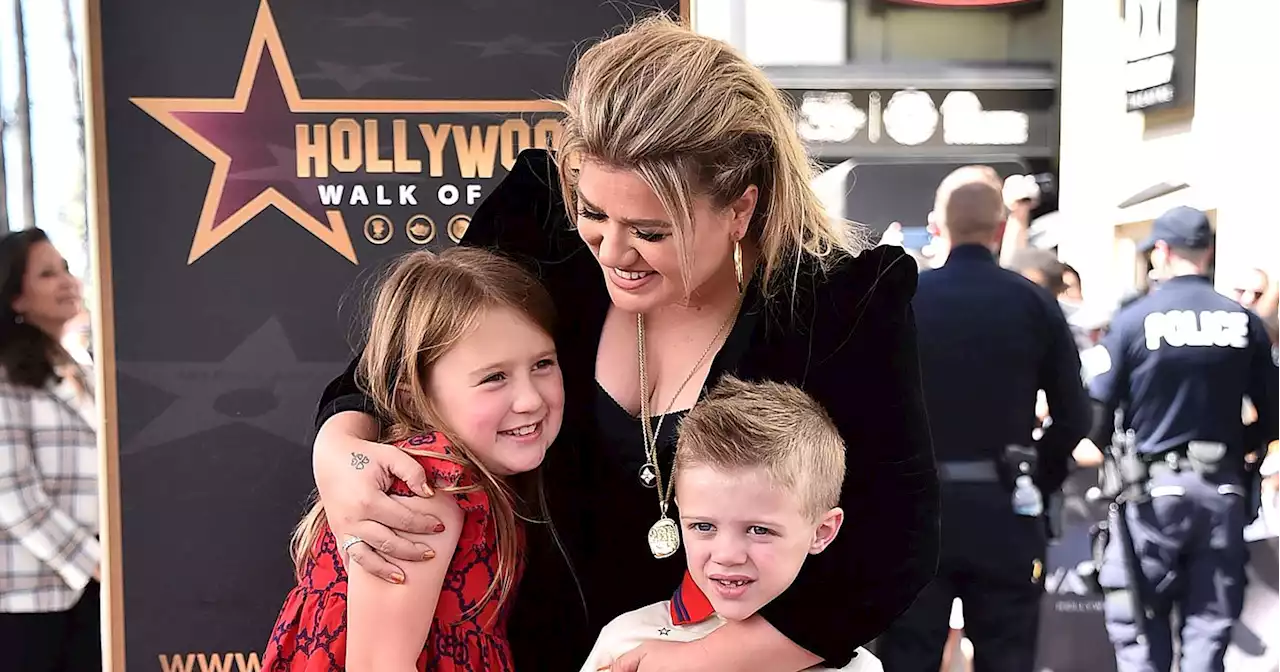 Kelly Clarkson's Kids Make Rare Appearance in Honor of Walk of Fame Star