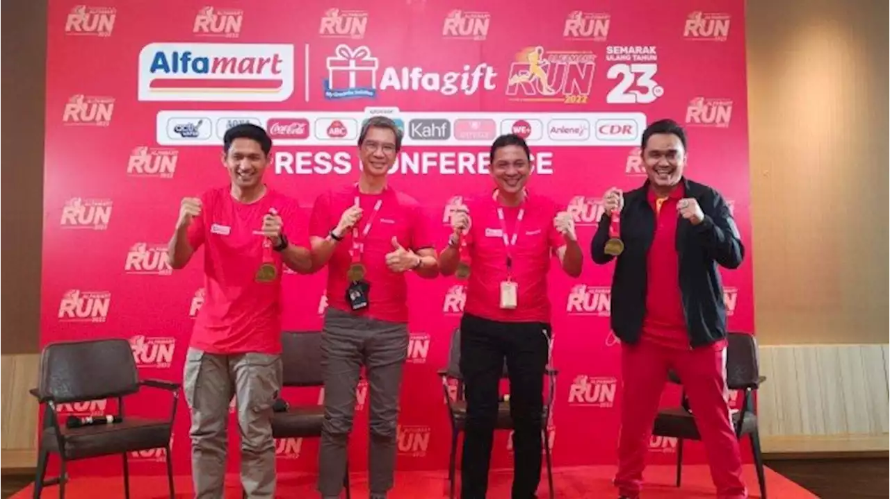 Unik, Lomba Lari Sambil Menanam Pohon di Alfamart Run 2022