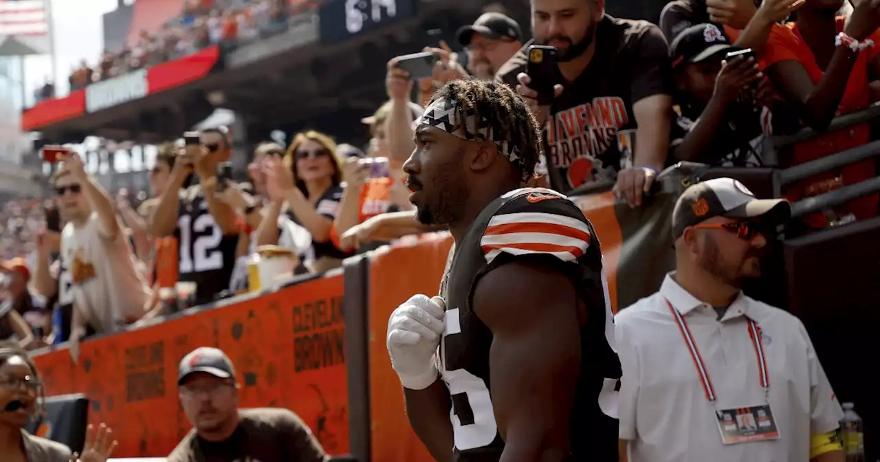 Browns banged up before Thursday night game against Steelers