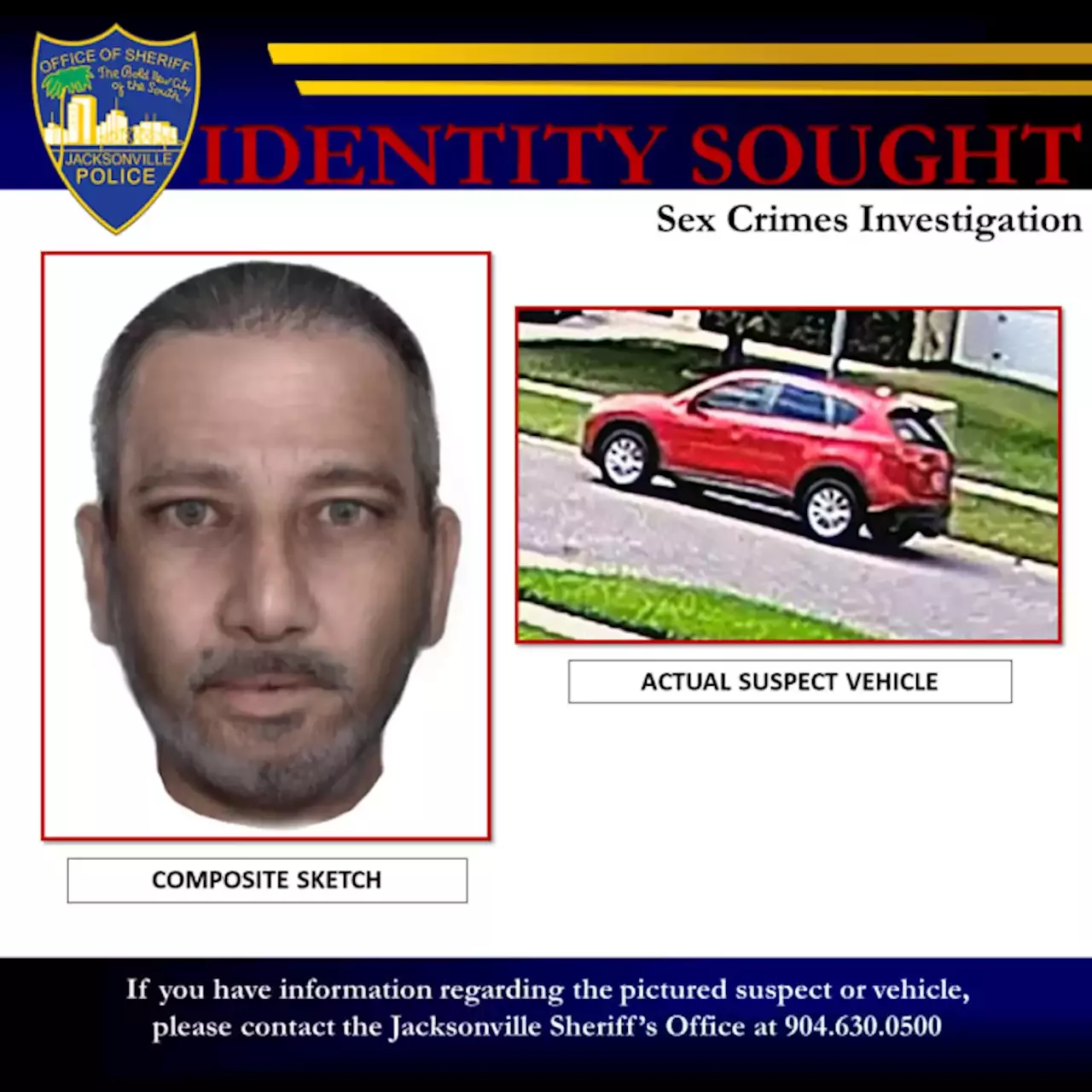 Jso Releases Sketch Of Man Accused Of Luring Young Girls Sexually