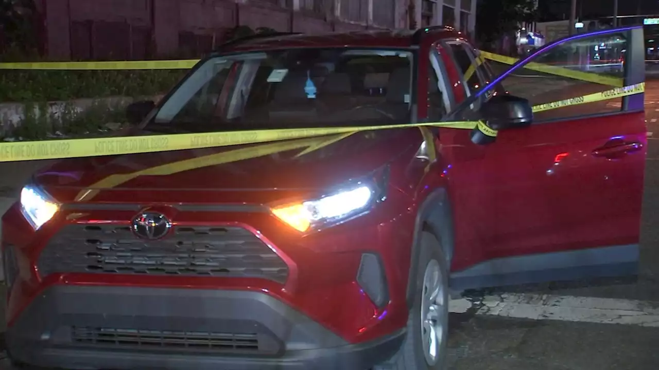 Driver shot after being caught in crossfire of North Philly gun battle