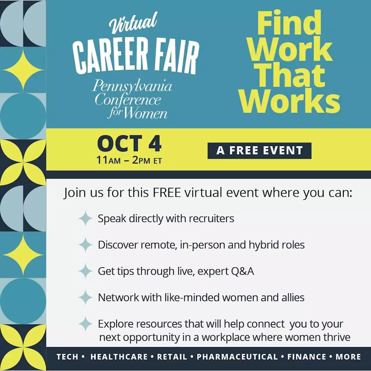 2022 Virtual Career Fair - Pennsylvania Conference for Women