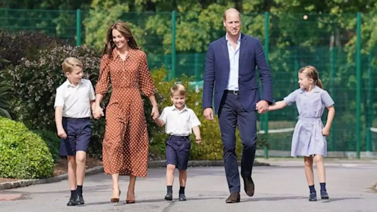 Prince William, Kate's kids George, Charlotte and Louis use new last name after Queen Elizabeth II's death