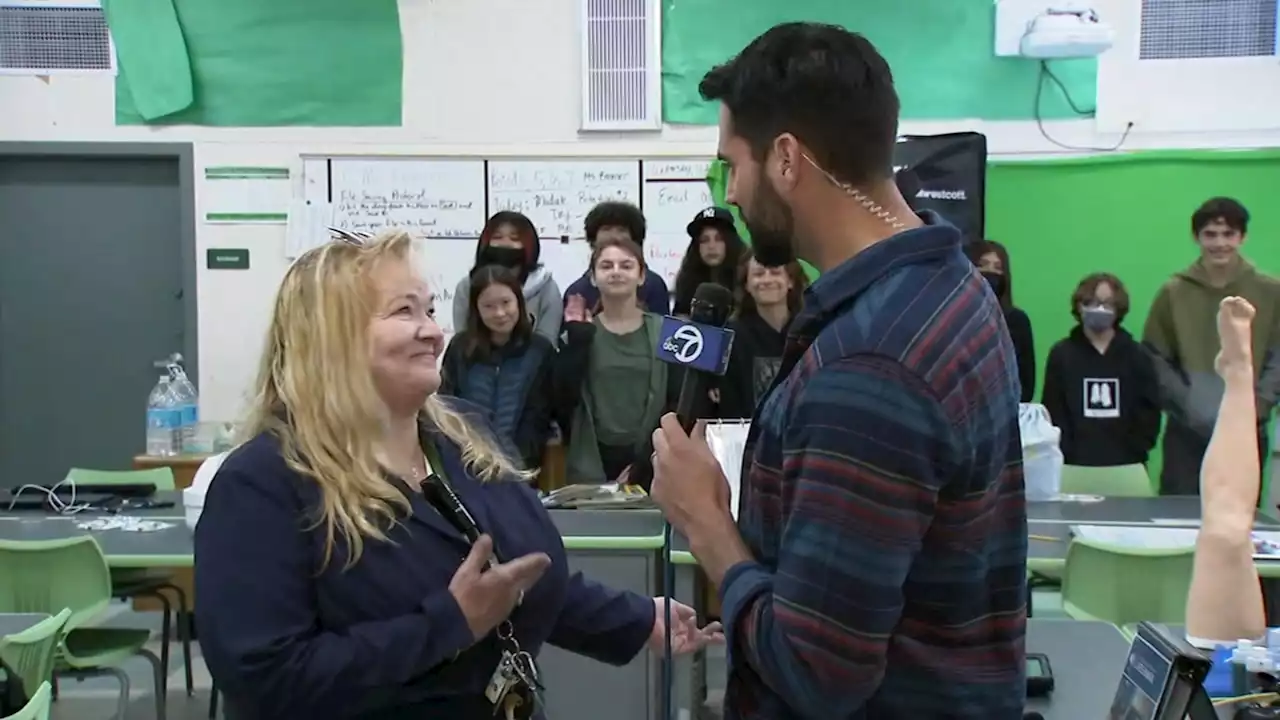 Ahead of 'Abbott Elementary' season 2 premiere, ABC7 News visits San Mateo school with same name