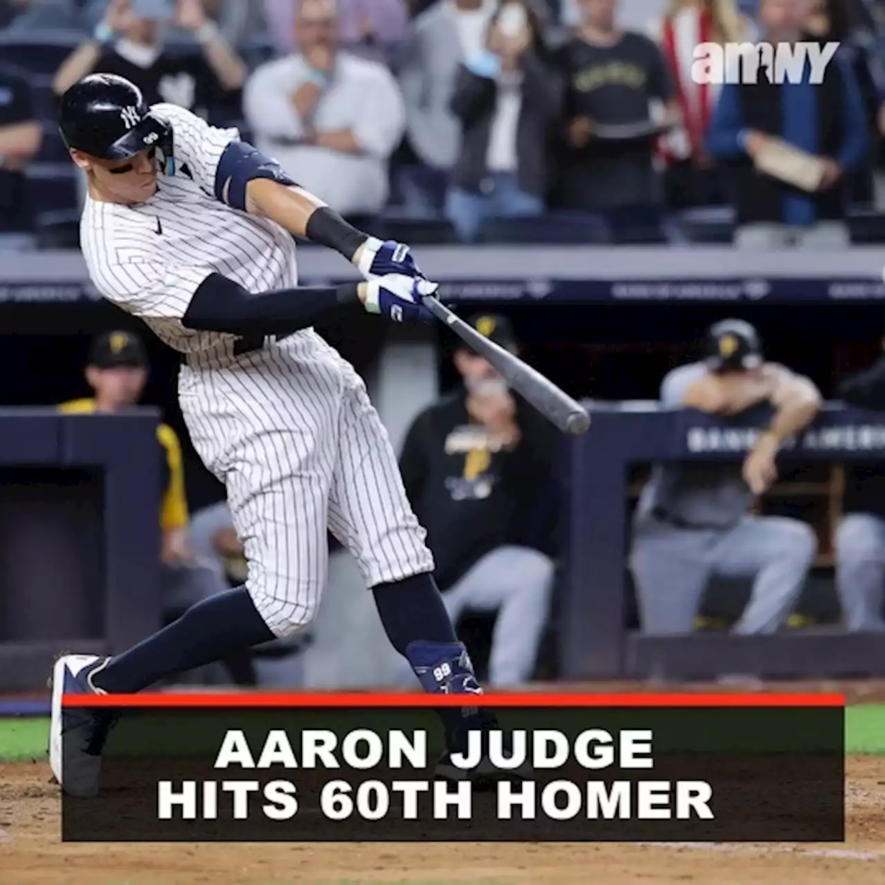 Aaron Judge hits 60th home run as Yankees pull off comeback win over Pirates | amNewYork