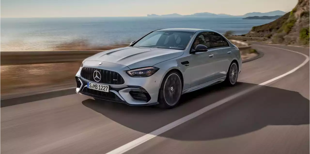 2024 Mercedes-AMG C63 Drops Four Cylinders But Gains a Hybrid