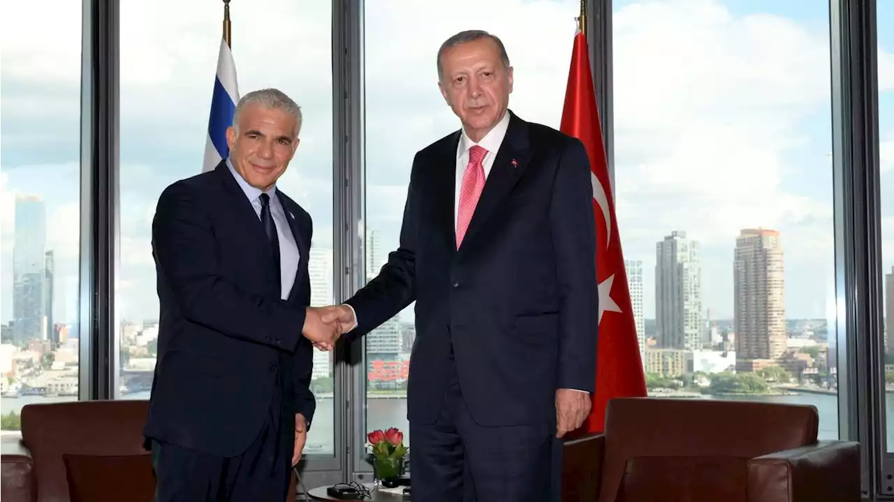 Turkish president and Israeli PM hold first in-person meeting since 2008