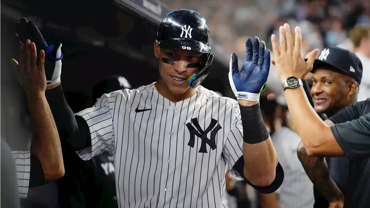 Yankees' Aaron Judge hits home run No. 60