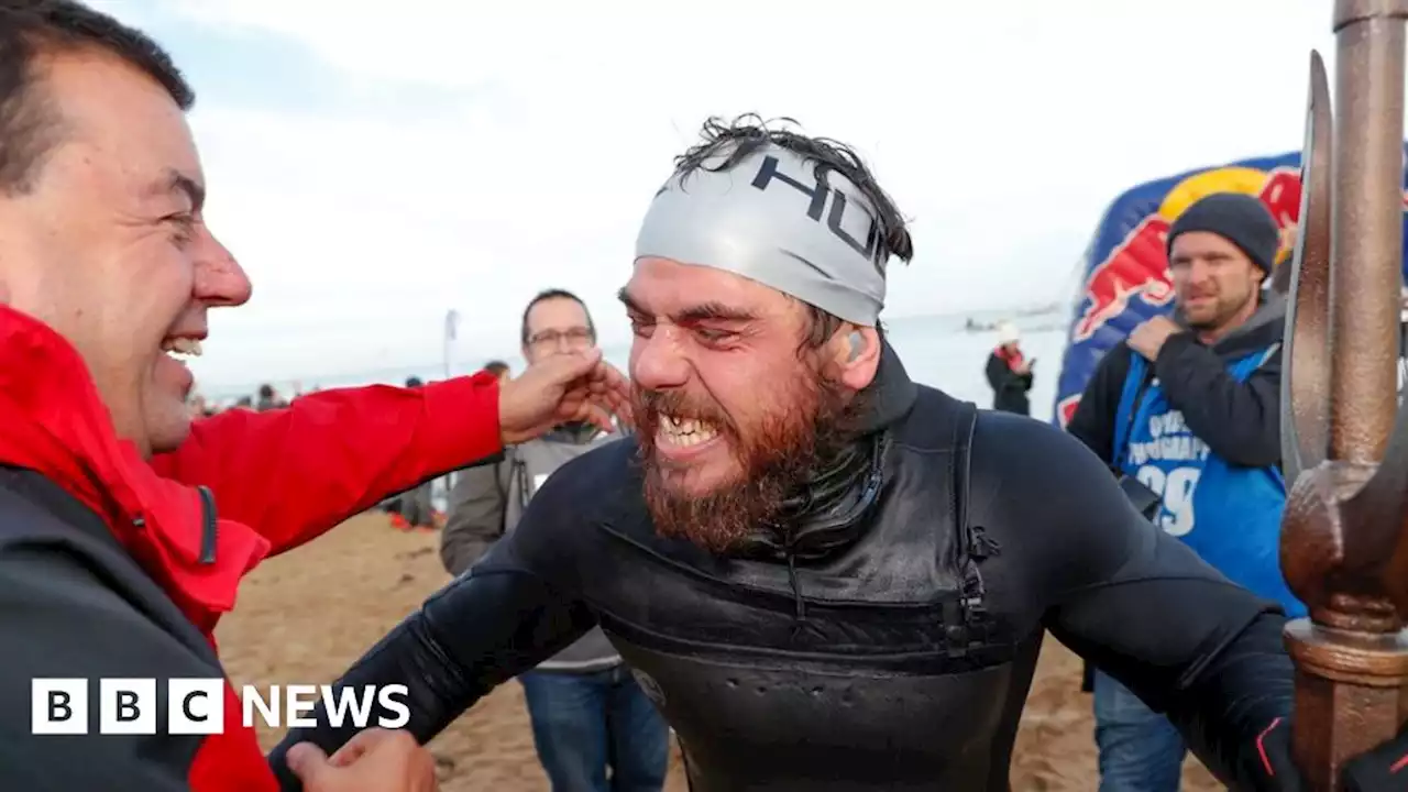 Grantham's Ross Edgley attempts longest non-stop swim in Loch Ness