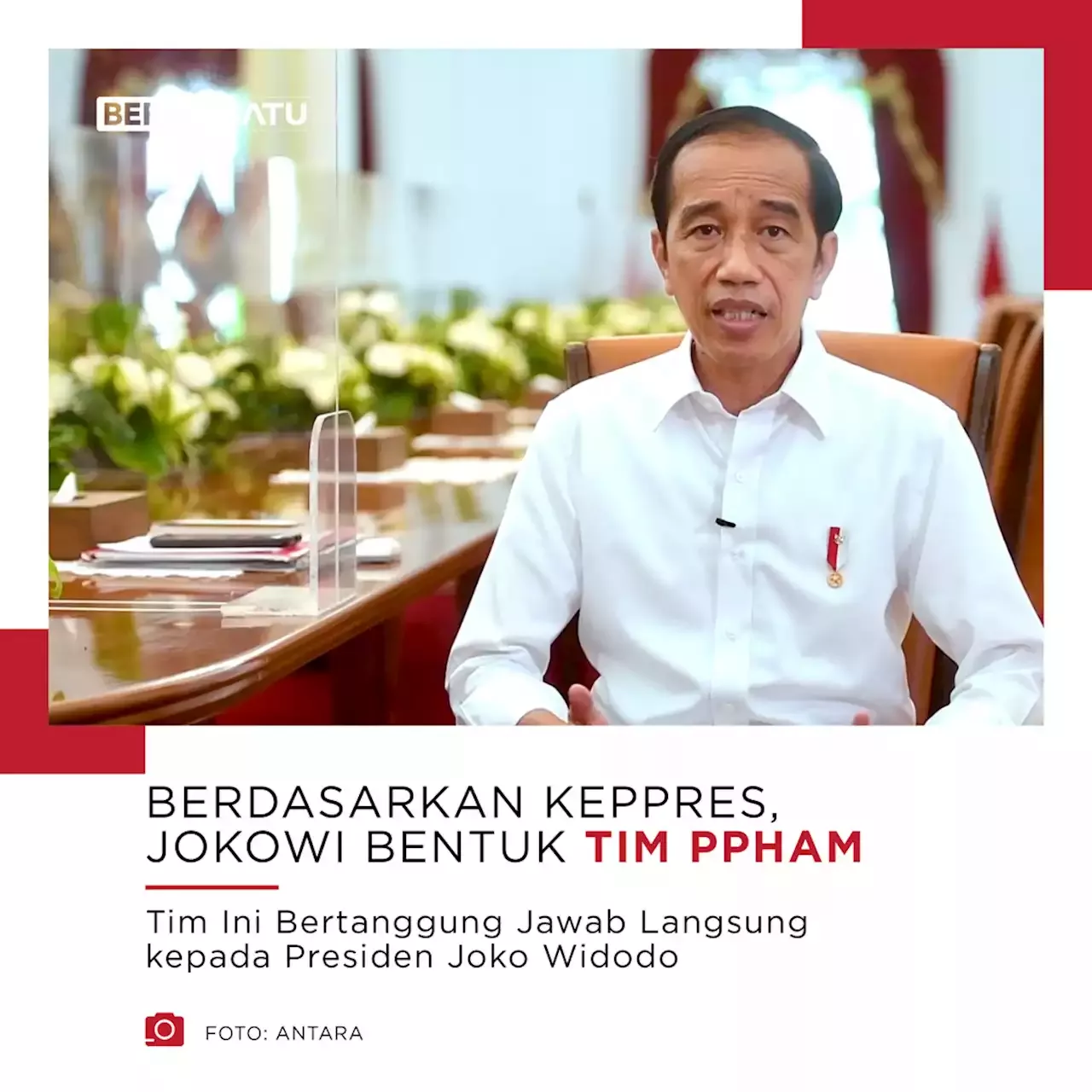 Jokowi Bentuk Tim Penyelesaian Nonyudisial Pelanggaran HAM Berat Masa Lalu