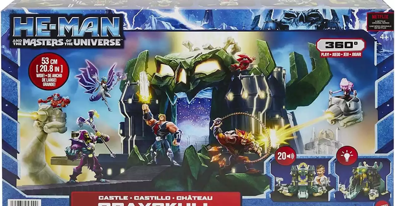 Mattel Unveils New Masters of the Universe Castle Grayskull Playset