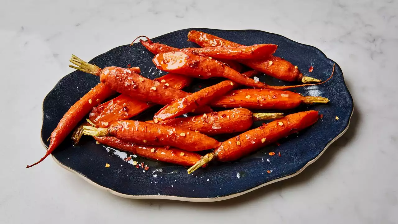 Maple-Roasted Carrots