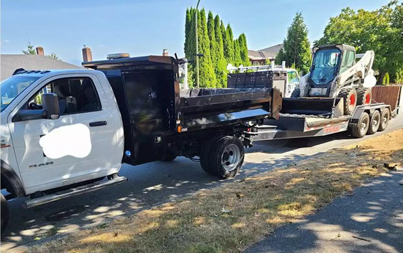 Truck with bad brakes, oversized load 'recipe for disaster' on steep Burnaby road: RCMP