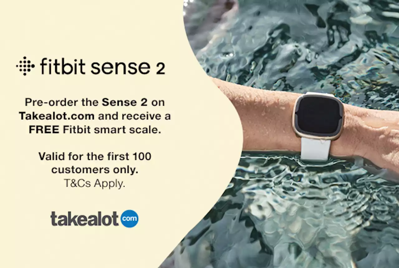 Pre-order the new Fitbit from Takealot and get a free Smart Scale