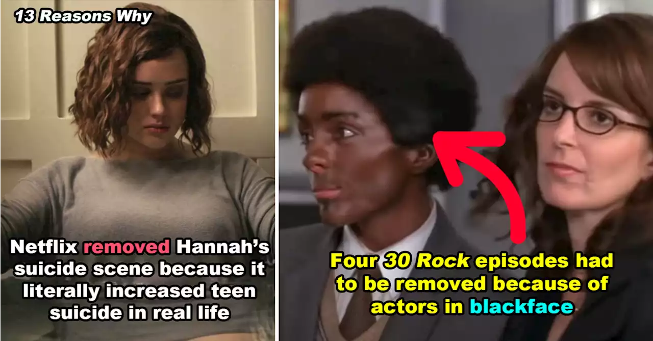 18 Reallllly Problematic TV And Movie Moments That Were So Bad, They Literally Had To Be Deleted