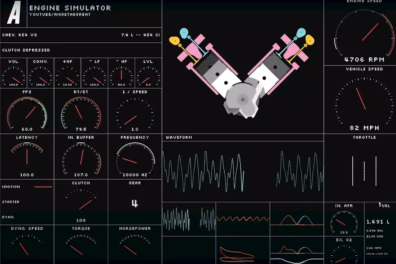 Watch: Insanely detailed engine simulator is mind-blowing