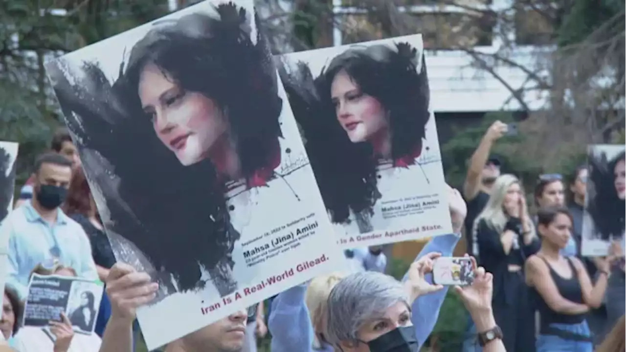 Iranians in Toronto protest after young woman dies in police custody in Iran | CBC News